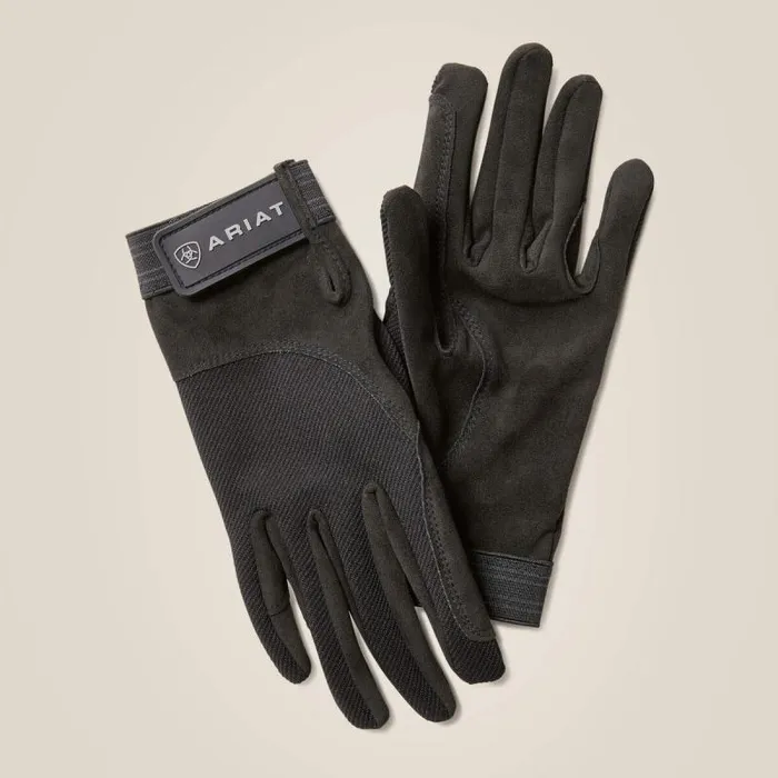 MenWomen Gloves Ariat TEK Grip Glove Black
