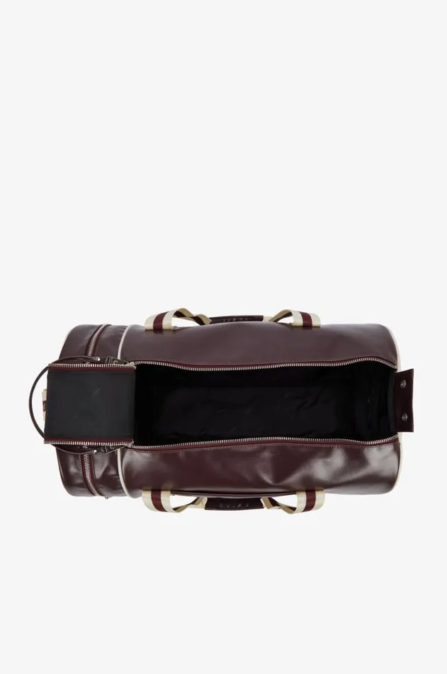 MenWomen Other Accessories Fred Perry Barrel Bag Oxbloodecru