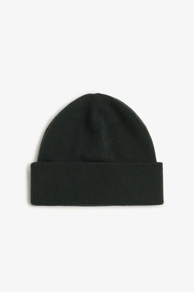 MenWomen Other Accessories Fred Perry Classic Beanie Night Greenmarmalade