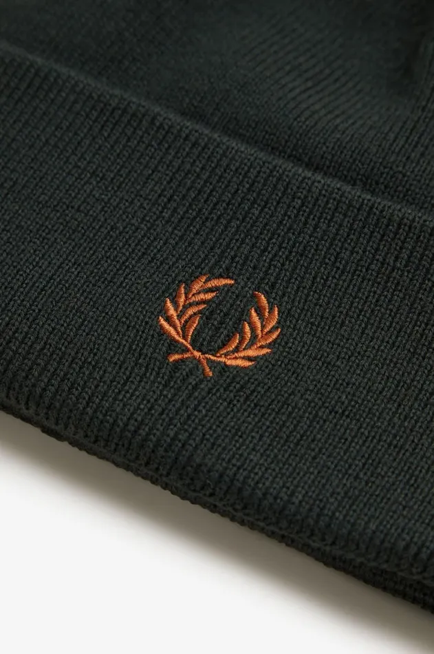 MenWomen Other Accessories Fred Perry Classic Beanie Night Greenmarmalade