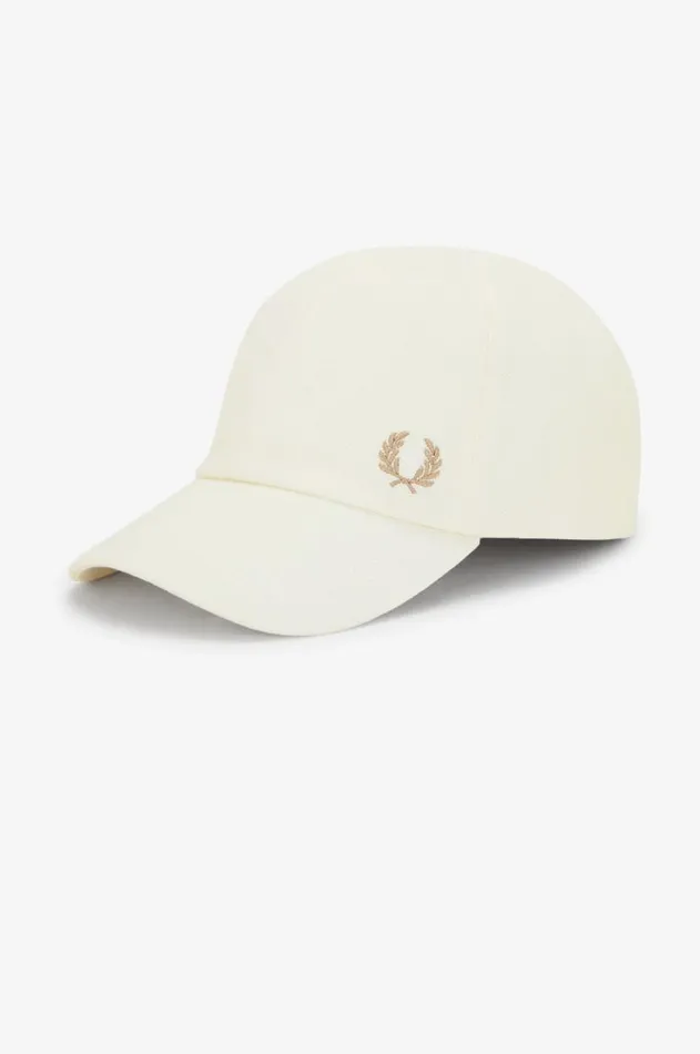 MenWomen Other Accessories Fred Perry Classic Piqu Cap Ecruwarm Stone