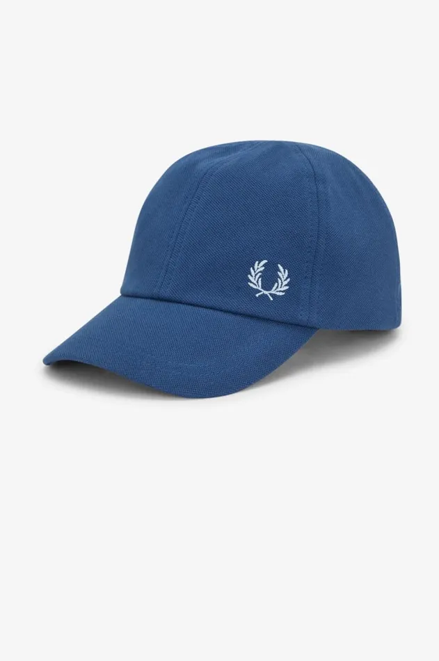 MenWomen Other Accessories Fred Perry Classic Piqu Cap Shaded Cobaltlight Ice