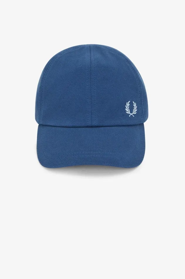 MenWomen Other Accessories Fred Perry Classic Piqu Cap Shaded Cobaltlight Ice
