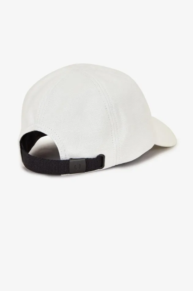 MenWomen Other Accessories Fred Perry Classic Piqu Cap Snow White Warm Stone