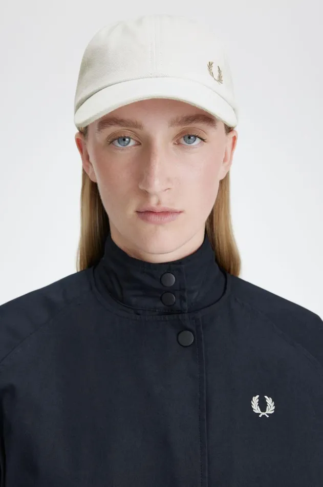 MenWomen Other Accessories Fred Perry Classic Piqu Cap Snow White Warm Stone