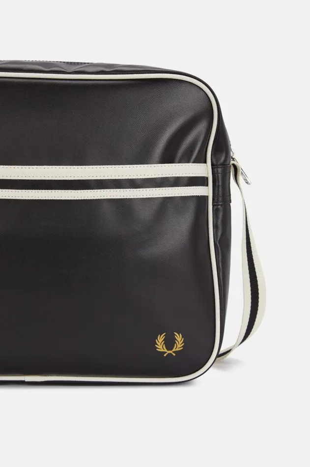 MenWomen Other Accessories Fred Perry Classic Shoulder Bag Blackecru
