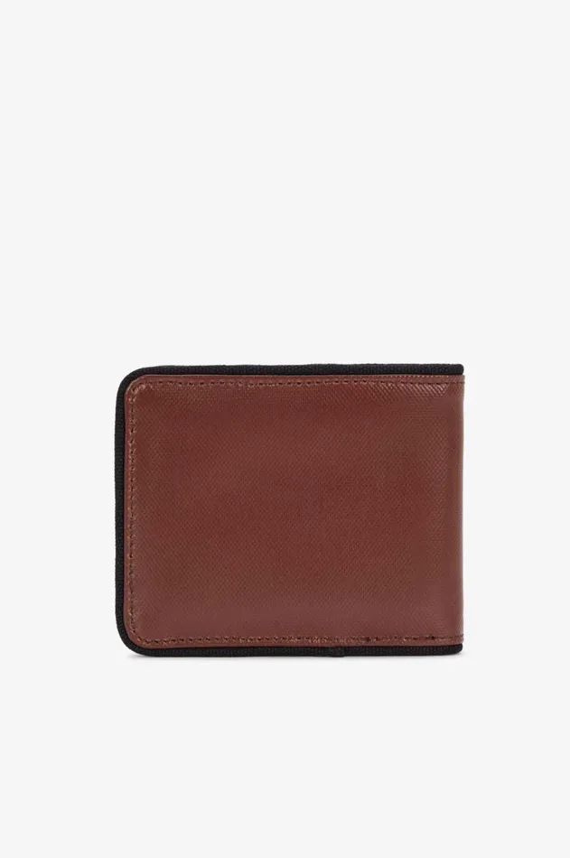 MenWomen Other Accessories Fred Perry Laurel Wreath Billfold Wallet Whisky Brown