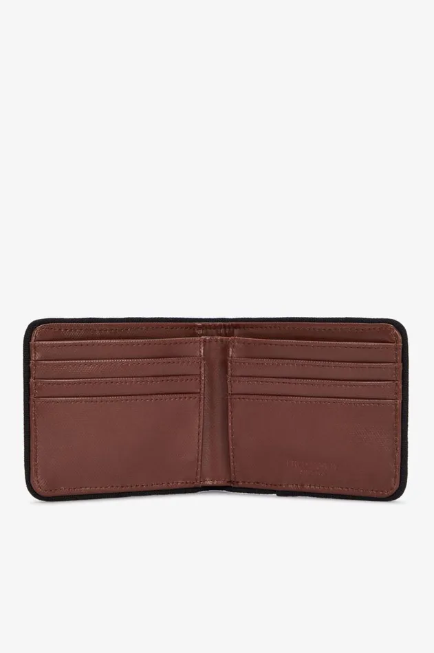 MenWomen Other Accessories Fred Perry Laurel Wreath Billfold Wallet Whisky Brown