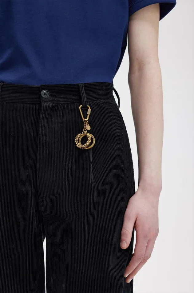 MenWomen Other Accessories Fred Perry Laurel Wreath Keyring Gold
