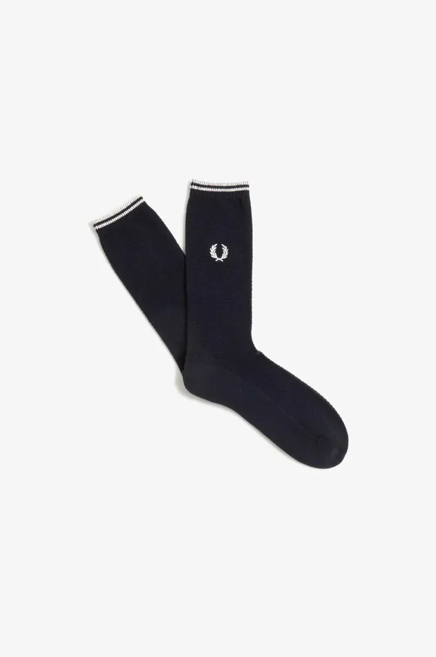 MenWomen Other Accessories Fred Perry Tipped Socks Ecruwarm Stone