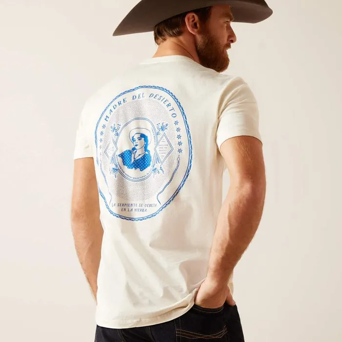 MenWomen TShirts and Polos Ariat Sendero Senorita TShirt Off White