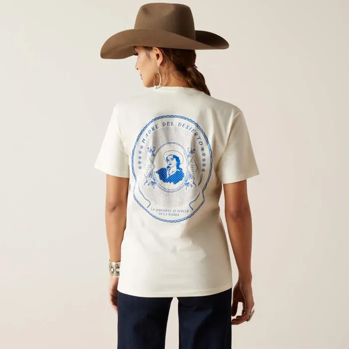 MenWomen TShirts and Polos Ariat Sendero Senorita TShirt Off White