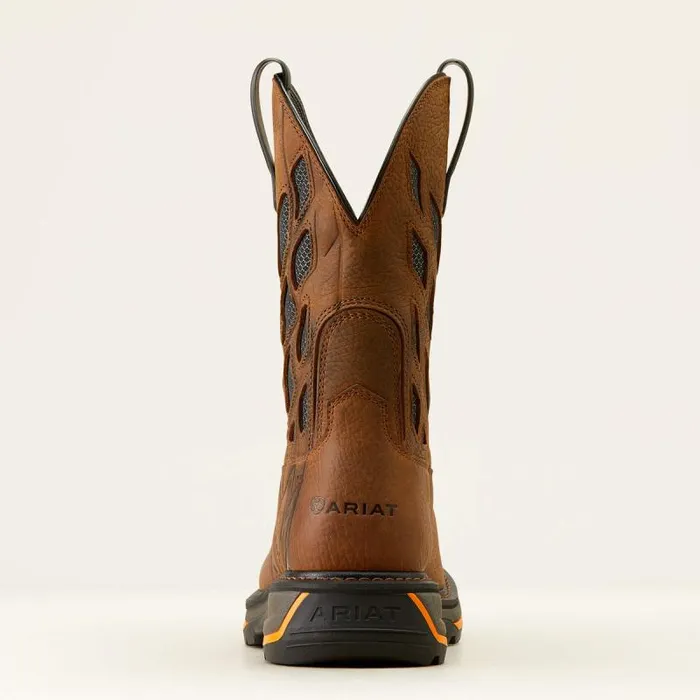 Men Work Boots Ariat Big Rig Tread VentTEK Work Boot Earthgraphite