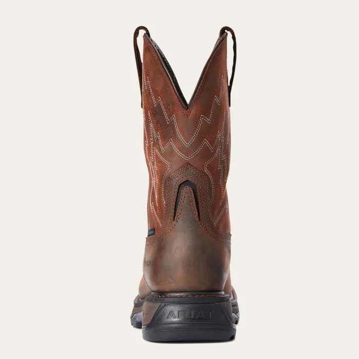 Men Work Boots Ariat Big Rig Waterproof Work Boot Dark Brown Men Work Boots Ariat Big Rig Waterproof Work Boot Dark Brown