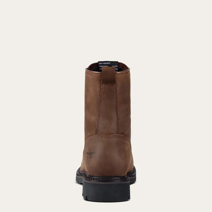 Men Work Boots Ariat Cascade 8034 Wide Square Toe Work Boot Alamo Brown Men Work Boots Ariat Cascade 8034 Wide Square Toe Work Boot Alamo Brown
