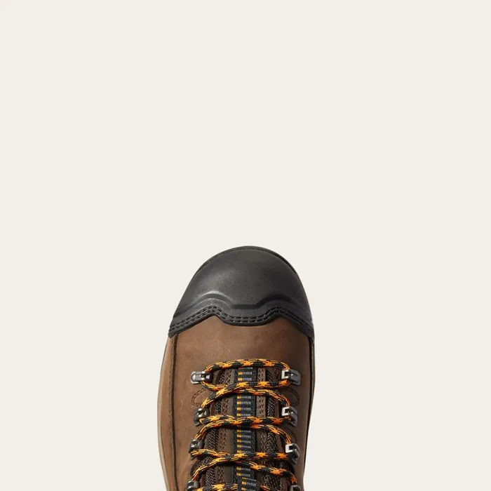 Men Work Boots Ariat Endeavor 8034 Waterproof Carbon Toe Work Boot Chocolate Brown Men Work Boots Ariat Endeavor 8034 Waterproof Carbon Toe Work Boot Chocolate Brown