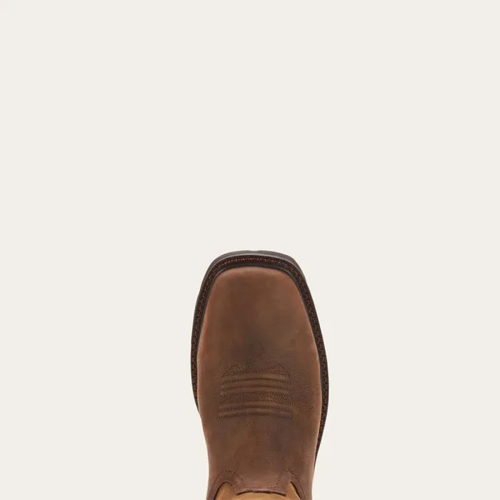Men Work Boots Ariat Groundbreaker Wide Square Toe Waterproof Work Boot Dark Brown Men Work Boots Ariat Groundbreaker Wide Square Toe Waterproof Work Boot Dark Brown