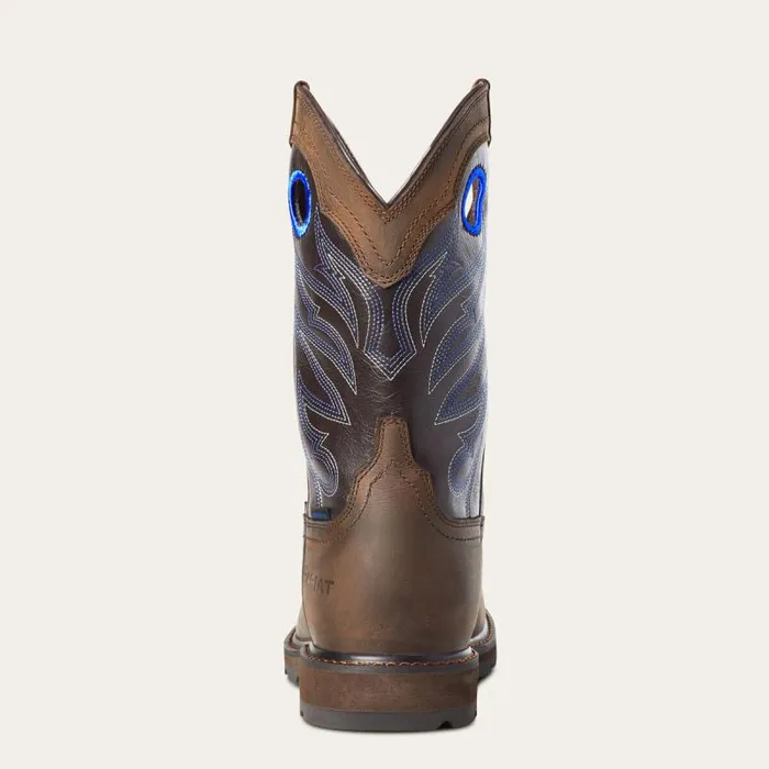 Men Work Boots Ariat Groundwork Waterproof Steel Toe Work Boot Dark Brown Men Work Boots Ariat Groundwork Waterproof Steel Toe Work Boot Dark Brown