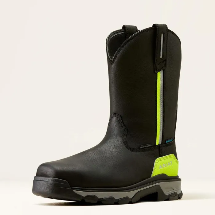 Men Work Boots Ariat Intrepid Live Wire Waterproof Composite Toe Work Boot Black Men Work Boots Ariat Intrepid Live Wire Waterproof Composite Toe Work Boot Black