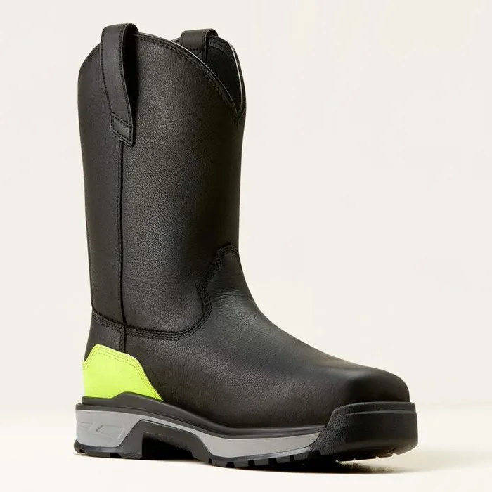 Men Work Boots Ariat Intrepid Live Wire Waterproof Composite Toe Work Boot Black