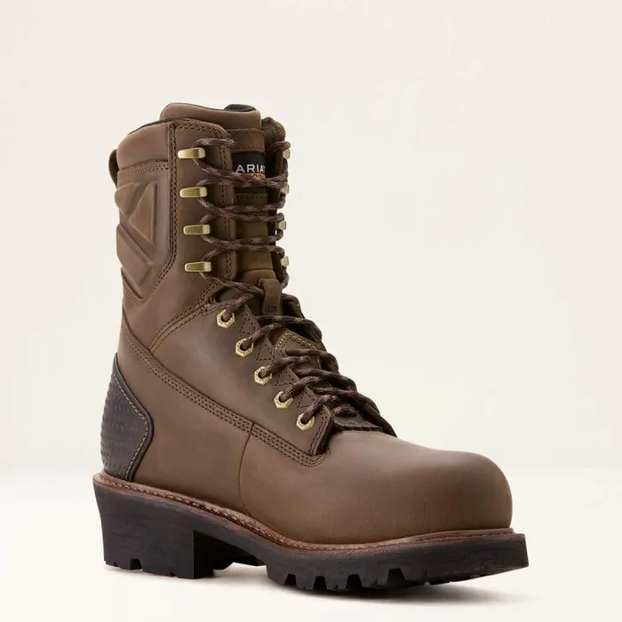 Men Work Boots Ariat Powerline 8034 400G Waterproof 400g Composite Toe Work Boot Oily Distressed Brown Men Work Boots Ariat Powerline 8034 400G Waterproof 400g Composite Toe Work Boot Oily Distressed Brown