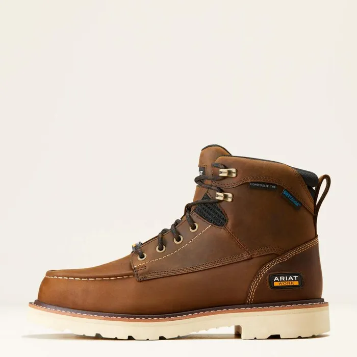 Men Work Boots Ariat Rebar Lift 6034 Waterproof Composite Toe Work Boot Distressed Brown Men Work Boots Ariat Rebar Lift 6034 Waterproof Composite Toe Work Boot Distressed Brown