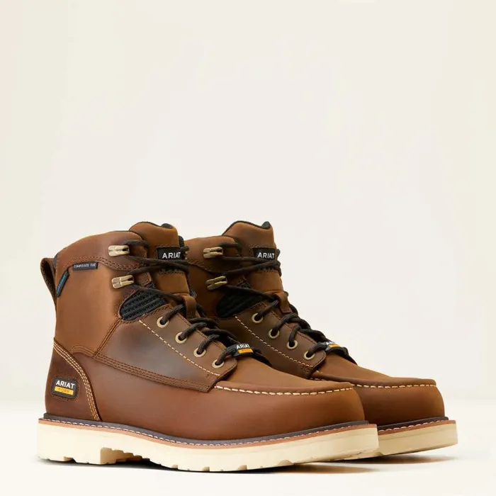 Men Work Boots Ariat Rebar Lift 6034 Waterproof Composite Toe Work Boot Distressed Brown Men Work Boots Ariat Rebar Lift 6034 Waterproof Composite Toe Work Boot Distressed Brown