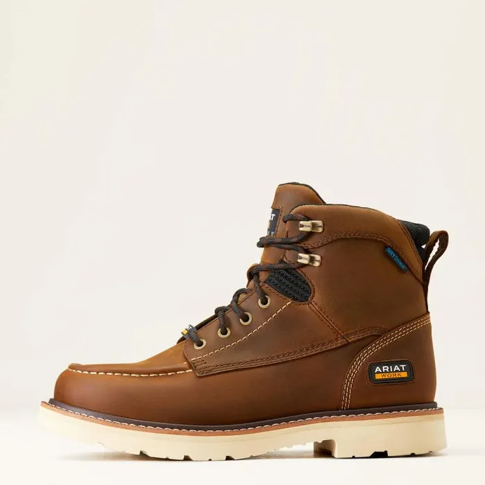 Men Work Boots Ariat Rebar Lift 6034 Waterproof Work Boot Distressed Brown Men Work Boots Ariat Rebar Lift 6034 Waterproof Work Boot Distressed Brown