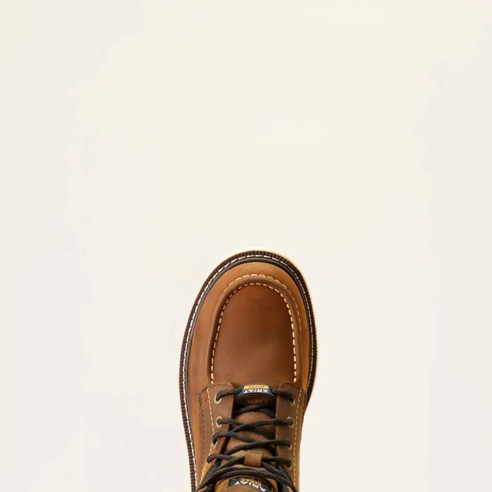 Men Work Boots Ariat Rebar Lift 6034 Waterproof Work Boot Distressed Brown Men Work Boots Ariat Rebar Lift 6034 Waterproof Work Boot Distressed Brown
