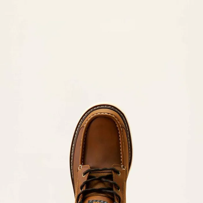 Men Work Boots Ariat Rebar Lift Chukka Work Boot Distressed Brown