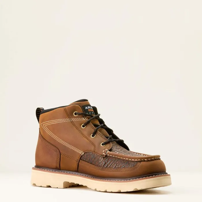 Men Work Boots Ariat Rebar Lift Chukka Work Boot Distressed Brownsharkskin Print Men Work Boots Ariat Rebar Lift Chukka Work Boot Distressed Brownsharkskin Print