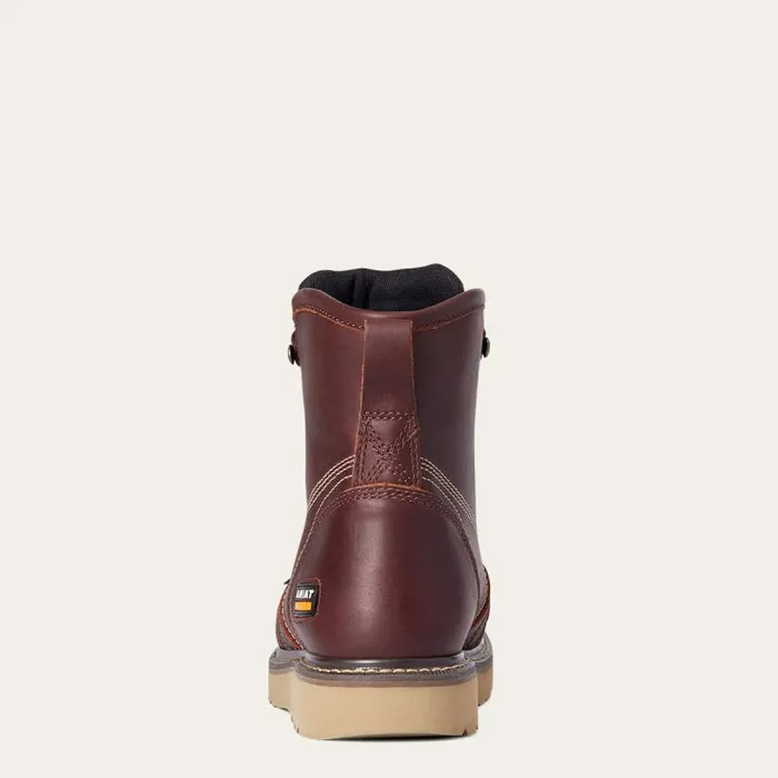 Men Work Boots Ariat Rebar Wedge 6034 Waterproof Work Boot Rusted Copper Men Work Boots Ariat Rebar Wedge 6034 Waterproof Work Boot Rusted Copper