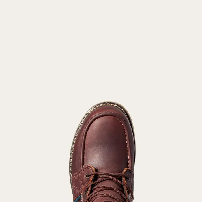 Men Work Boots Ariat Rebar Wedge Moc Toe 6034 Waterproof Work Boot Rusted Copper Men Work Boots Ariat Rebar Wedge Moc Toe 6034 Waterproof Work Boot Rusted Copper