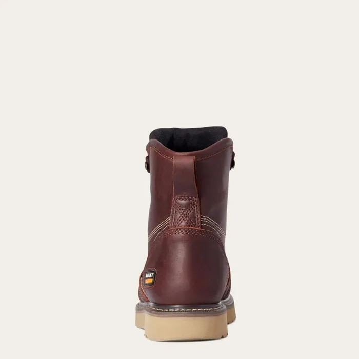 Men Work Boots Ariat Rebar Wedge Moc Toe 6034 Waterproof Work Boot Rusted Copper Men Work Boots Ariat Rebar Wedge Moc Toe 6034 Waterproof Work Boot Rusted Copper