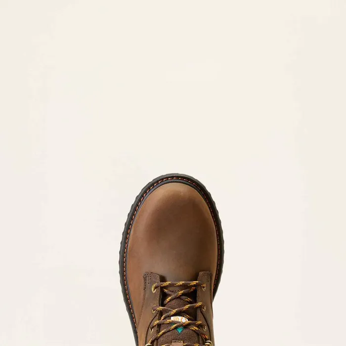 Men Work Boots Ariat RigTEK 6034 CSA Waterproof Composite Toe Work Boot Oily Distressed Brownoily Distressed Br