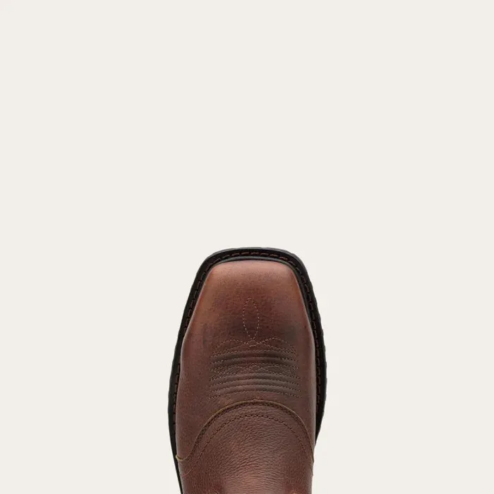 Men Work Boots Ariat RigTek Wide Square Toe Waterproof Composite Toe Work Boot Oiled Brown Men Work Boots Ariat RigTek Wide Square Toe Waterproof Composite Toe Work Boot Oiled Brown