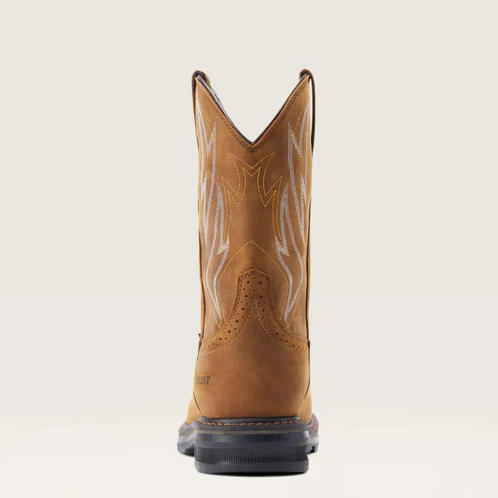 Men Work Boots Ariat Sierra Shock Shield Waterproof Work Boot Distressed Brown Men Work Boots Ariat Sierra Shock Shield Waterproof Work Boot Distressed Brown