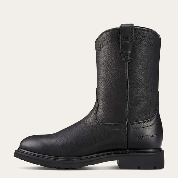 Men Work Boots Ariat Sierra Work Boot Black Men Work Boots Ariat Sierra Work Boot Black