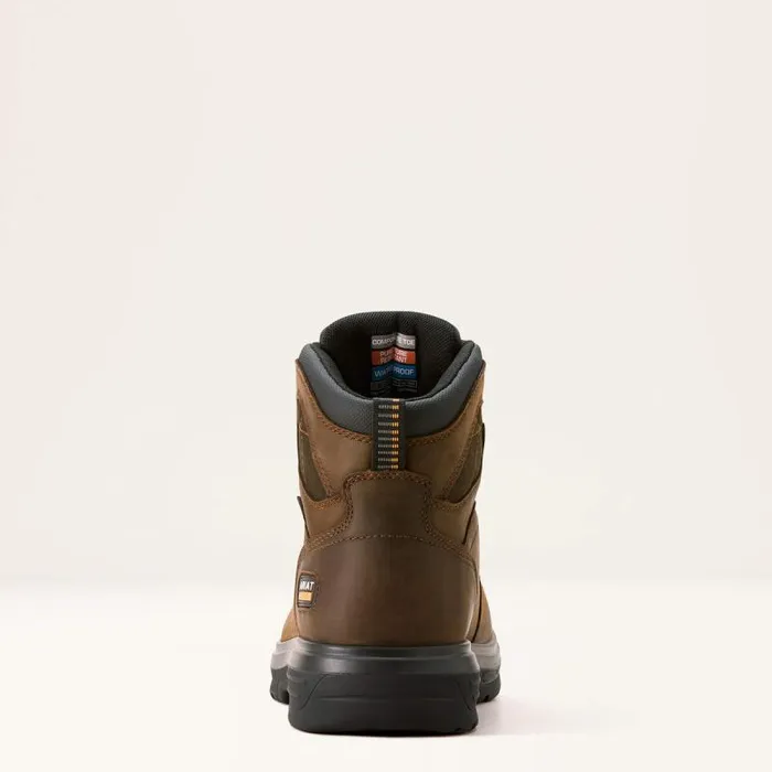 Men Work Boots Ariat Turbo 6034 CSA Waterproof Carbon Toe Work Boot Rich Brown Men Work Boots Ariat Turbo 6034 CSA Waterproof Carbon Toe Work Boot Rich Brown