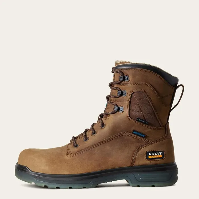 Men Work Boots Ariat Turbo 8034 CSA Waterproof Carbon Toe Work Boot Aged Bark Men Work Boots Ariat Turbo 8034 CSA Waterproof Carbon Toe Work Boot Aged Bark