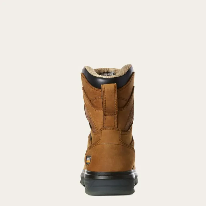 Men Work Boots Ariat Turbo 8034 Waterproof Carbon Toe Work Boot Aged Bark
