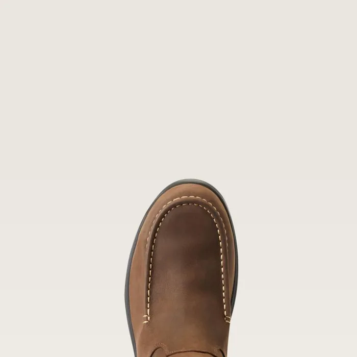 Men Work Boots Ariat Turbo Moc Toe Waterproof Carbon Toe Work Boot Mocha Men Work Boots Ariat Turbo Moc Toe Waterproof Carbon Toe Work Boot Mocha