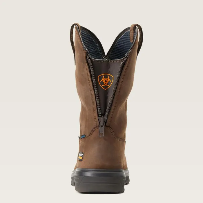 Men Work Boots Ariat Turbo Moc Toe Waterproof Carbon Toe Work Boot Mocha Men Work Boots Ariat Turbo Moc Toe Waterproof Carbon Toe Work Boot Mocha