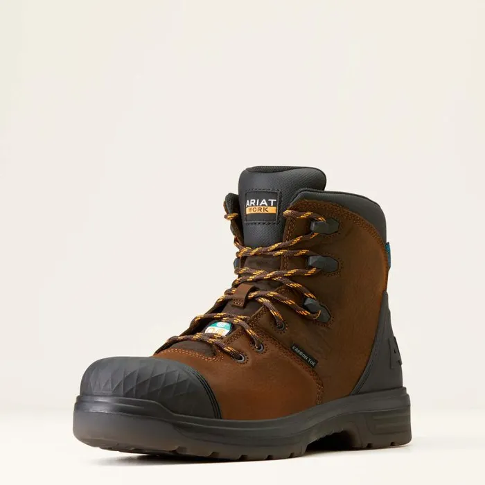Men Work Boots Ariat Turbo Outlaw 6034 CSA Waterproof Carbon Toe Work Boot Rich Brown Men Work Boots Ariat Turbo Outlaw 6034 CSA Waterproof Carbon Toe Work Boot Rich Brown