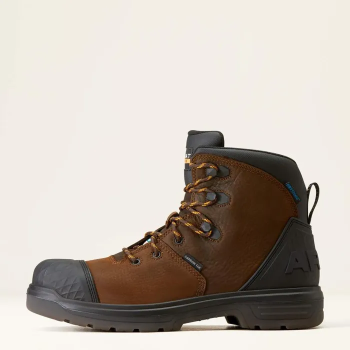 Men Work Boots Ariat Turbo Outlaw 6034 CSA Waterproof Carbon Toe Work Boot Rich Brown Men Work Boots Ariat Turbo Outlaw 6034 CSA Waterproof Carbon Toe Work Boot Rich Brown