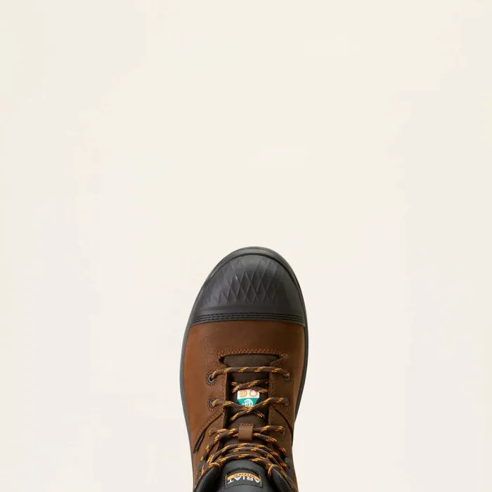 Men Work Boots Ariat Turbo Outlaw 6034 CSA Waterproof Carbon Toe Work Boot Rich Brown Men Work Boots Ariat Turbo Outlaw 6034 CSA Waterproof Carbon Toe Work Boot Rich Brown