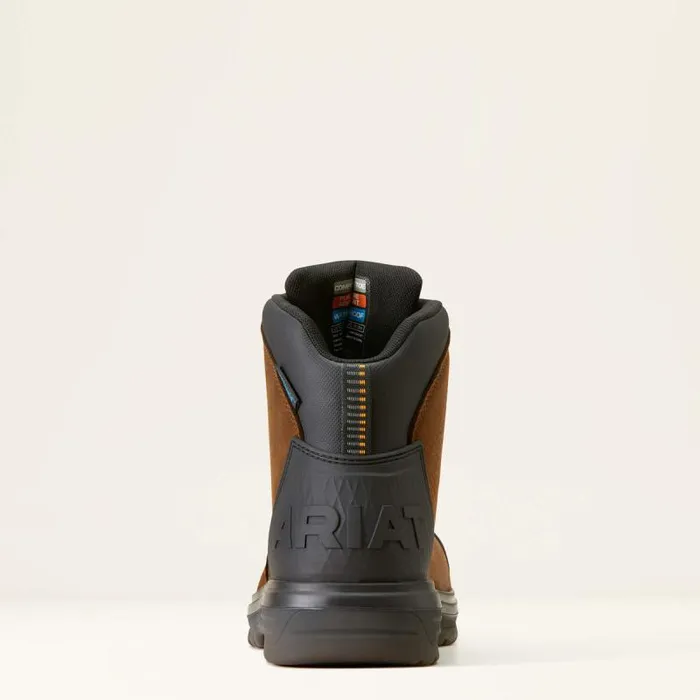 Men Work Boots Ariat Turbo Outlaw 6034 CSA Waterproof Carbon Toe Work Boot Rich Brown Men Work Boots Ariat Turbo Outlaw 6034 CSA Waterproof Carbon Toe Work Boot Rich Brown