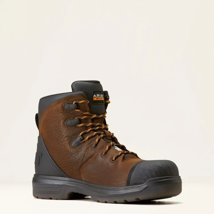 Men Work Boots Ariat Turbo Outlaw 6034 CSA Waterproof Carbon Toe Work Boot Rich Brown Men Work Boots Ariat Turbo Outlaw 6034 CSA Waterproof Carbon Toe Work Boot Rich Brown