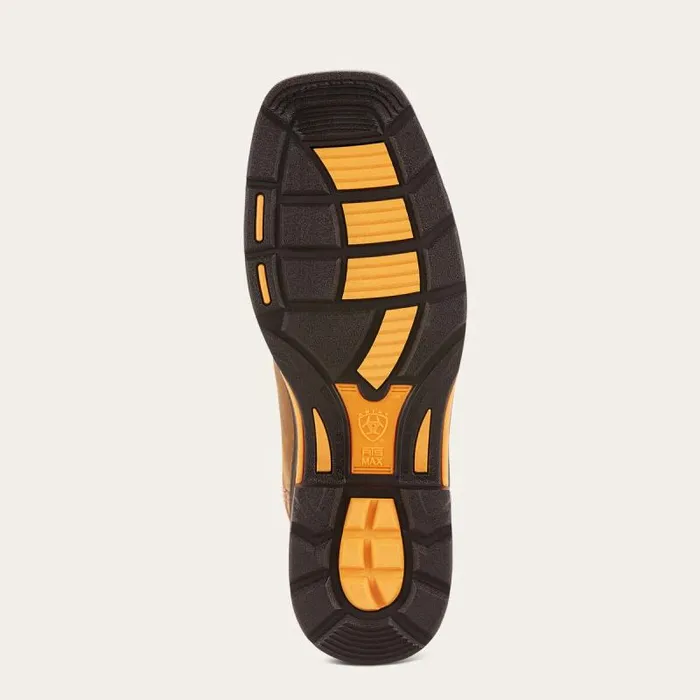 Men Work Boots Ariat WorkHog Wide Square Toe Steel Toe Work Boot Dark Earth Men Work Boots Ariat WorkHog Wide Square Toe Steel Toe Work Boot Dark Earth