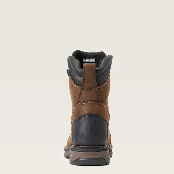 Men Work Boots Ariat WorkHog XT 8034 BOA Waterproof Carbon Toe Work Boot Chocolate Brown Men Work Boots Ariat WorkHog XT 8034 BOA Waterproof Carbon Toe Work Boot Chocolate Brown